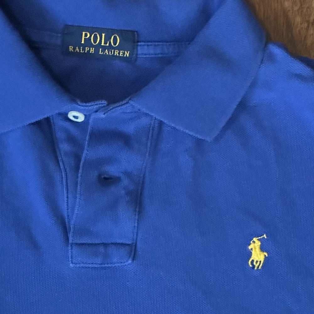 Polo by Ralph Lauren Blue Classic Polo Shirt - Picture 2 of 3